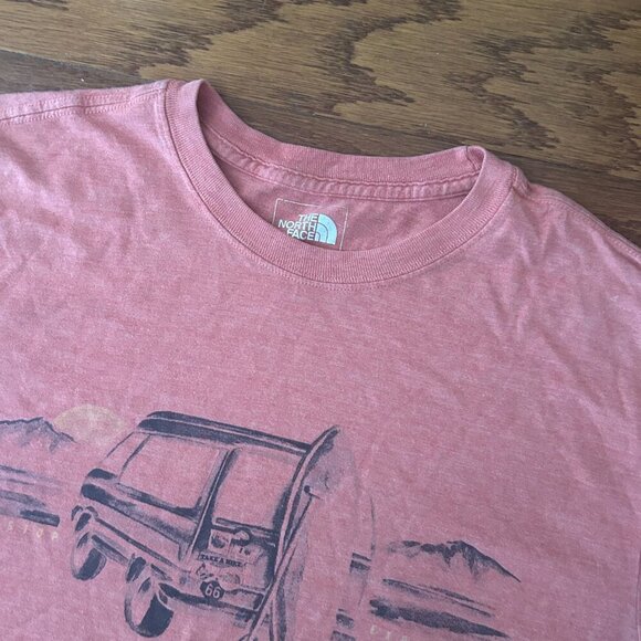 The North Face Mens Size Medium Slim Fit Burnout Red Paddleboard Gorpcore - Picture 6 of 12